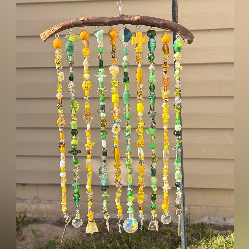 Handmade Suncatcher - Reclaimed Hurricane Michael Wood